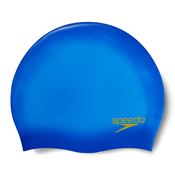 Speedo PLAIN MOULDED SILC CAP JF/JM/JU, otroška plavalna kapa, modra 8709901
