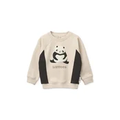 Liewood Otroški bombažen pulover Aude Placement Sweatshirt