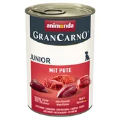 Varčno pakiranje animonda GranCarno Original Adult 12 x 400 g - Junior s puranom
