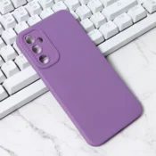 Torbica Silikon Pro Camera za Samsung A546B Galaxy A54 5G ljubicasta