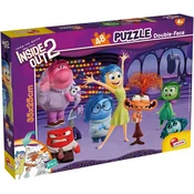 Lisciani Puzzle Disney Inside out 2, Dvostrane, 48 dijelova