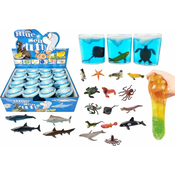 Teddies Slime v skodelici z morsko živaljo 1 kos