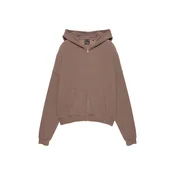 Pull&Bear Jopa na zadrgo čokolada