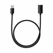 Baseus USB 2.0 Extension cable male to female, AirJoy Series, 0.5m (black)
