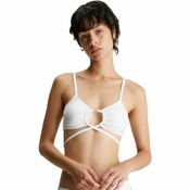 Calvin Klein - Calvin Klein - Sjajni beli bikini top