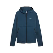 Puma PUMATECH SLIM ELEVATED FULL-ZIP HOODIE DK, muška jakna, plava 693951