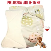 shumee Večkratna plenica AIO Coolmax Pocket ZELENI BALONI NappiMe