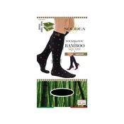 Solidea Socks For You Bamboo Square Knee Highs 18 24 mmHg 5XXL Black