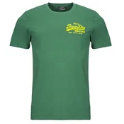 Superdry za moške. M1012099A Vintage zelena majica z vezenino (S), Priložnostno, Bombaž, Kratek rokav