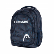 Školski ruksak Astra Head - 3D, plavi, 2 pretinca, 27 l