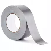 OEM Trak za Popravilo Srebrn – 48 mm x 10 Y, Aluminij, Mrežna Ojačitev, Močan Lepilni Kaučuk | UV in Voda Odporen