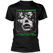 Type O Negative Majica With My Blood Unisex Black XL