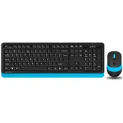 Brezžični komplet tipkovnice in miške A4Tech FG1010_B - CZ/US, črn (PC)