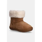 Djecje cipele za snijeg od brušene kože UGG SAMMEE boja: smeda, 1157637T