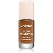 Notino Foundation Glow foundation with SPF 50 & plant extracts posvetlitvena podlaga SPF 50 01 Deep Warm 30 ml