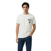 Tommy Jeans  TJM REG CITY SIGN SS TEE EXT  Bela