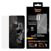 UWF Ceramic kaljeno steklo s FASTFIT In-A-Box za Samsung S26 Ultra, Transparent, PanzerGlass