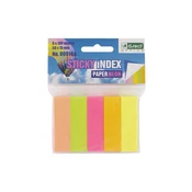 shumee Papirnati indeksni zavihki 15x50mm 5x100kosov neonski 12kosov