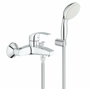 3330220A Grohe Eurosmart New stenska armatura za kad s tuš ročko