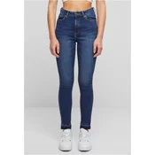 Womens Skinny Fit Jeans Navy Blue