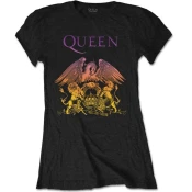 Queen Tee Gradient Crest XXL