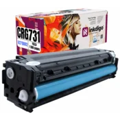 Inkdigo toner CRG731C kompatybilny z Canon ColorImageClassLBP-7110cw Certyfikat TÜV