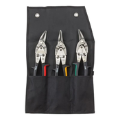 Set škarij za pločevino, leve+desne+ravne, L=40/240mm, do1.2mm | BESSEY - Bessey