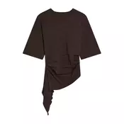 Bershka Majica čokolada