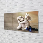 tulup.si Slika na akrilnem steklu Spanje angel cvetje table 120x60 cm 4 obešalnika