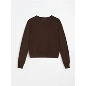 Sinsay - Jednobojni džemper sa vunom - dark grey jeans