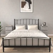 Nocni ormarici 2 kom boja dimljenog smedi 40x35x70 cm