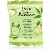 Oriflame Love Nature Green Tea & Cucumber sapun s mlijecnom kiselinom 75 g