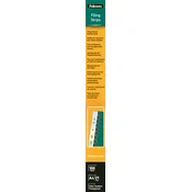 Unaprijed perforirane trake za uvez plasticnim spiralama za dokumente, A4, FELLOWES 5360401