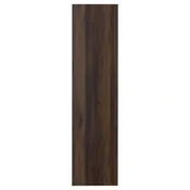 STORKLINTA Vrata z odmičnimi sponami, temno rjava/imitacija hrasta, 50x195 cm