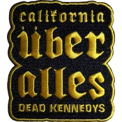 Dead Kennedys California Uber Alles Yellow Našitek za šivanje