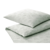 Elegante POSTELJNINA POPPY 140/200 cm žakar zelena