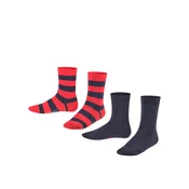 FALKE Nogavice Happy Stripe 2-Pack mornarska