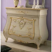 Casa Padrino luxury baroque dresser cream/gold - Handmade chest of drawers with 4 drawers - Luxury bedroom furniture in baroque style - Baroque furniture - Luxury quality - Made in Italy