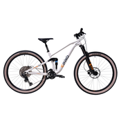 Capriolo CPRO Planinski bicikl AL-GO 9.7, Full Suspension, 16/29, Beli