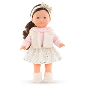 Bábika Elise Enchanted Woods Ma Corolle dlhé hnedé vlasy a modré žmurkajúce oči v zimnom outfite 36 cm CO200330