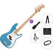 Fender Squier Sonic Precision Bass MN SET 2 California Blue Elektricna bas gitara
