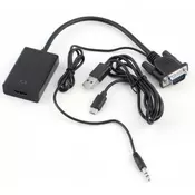 Konvertor VGA na HDMI + audio V2H ( 55-006 )