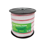 shumee Trak, za energizer 40mm, 10x0,25mm SS belo-rdeč 200m, Royal Farm