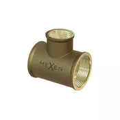 Mexen BRASS medenina cevna spojka 1 GW x 1/2 GW x 1 GW - W97412-101210