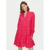 YAS Poletna obleka Holi 26027162 Roza Regular Fit