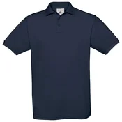 MAJICA KRATKI RUKAVI B&C SAFRAN POLO 180G TAMNO PLAVA 3XL