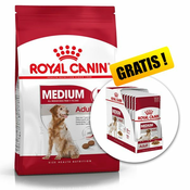 ROYAL CANIN MEDIUM ADULT +7 - 15 kg + 10 vrečk BREZPLAČNO