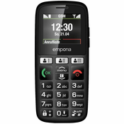 EMPORIA mobilni telefon Happy E30, Black