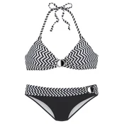 JETTE Bikini črna/bela