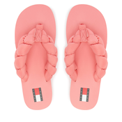 Japonke Tommy Jeans Braided Thong Beach Sandal EN0EN02877 Roza